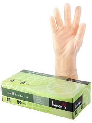 bastion vinyl gloves small