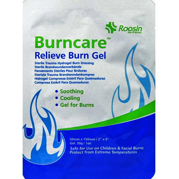 Burn gel burn dressing