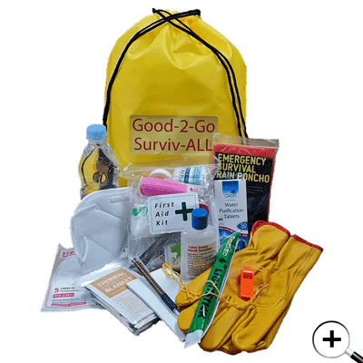 1 Person Civil Defence Survival Kit