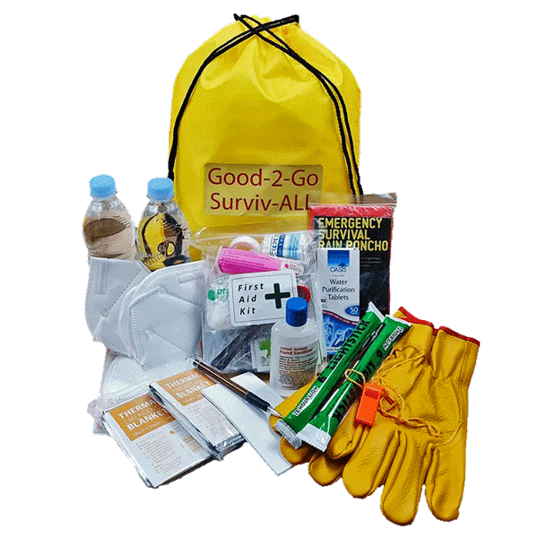 2 Person Civil Defence Survival Kit