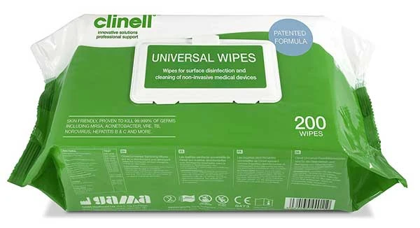 Clinell Universal Sanitising Wipes