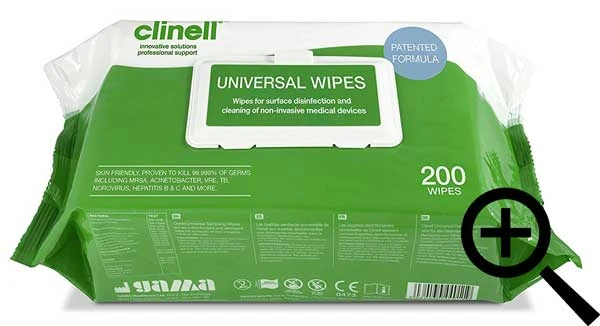 Clinell Universal Sanitising Wipes