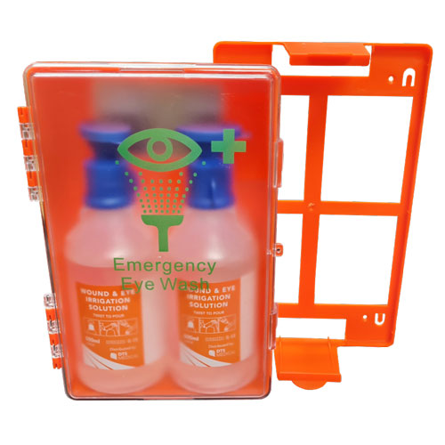 Emergency Wall Mountable Eyewash and Wound Cleaning Station