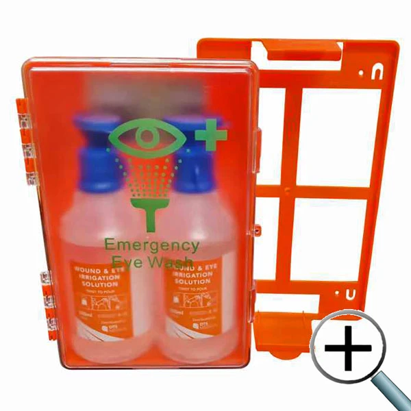 Emergency Wall Mountable Eyewash and Wound Cleaning Station