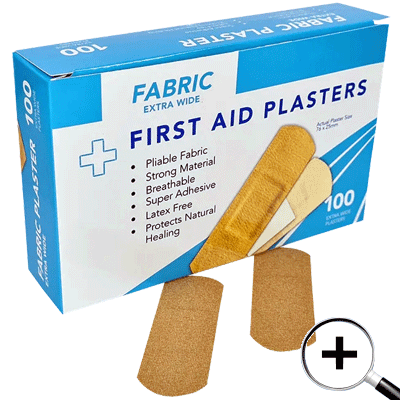 waterproof plastic plasters