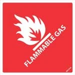 flammable gas sign