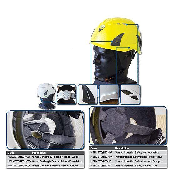 climbing safety helmet specs