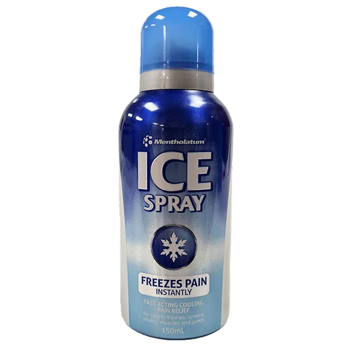 Ice spray pain relief