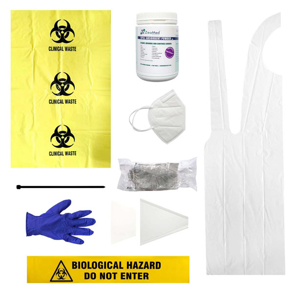 Laboratory spill kit picture