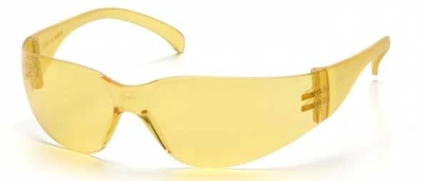 Matrix Frameless Amber Safety Glasses