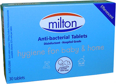 Milton tablets