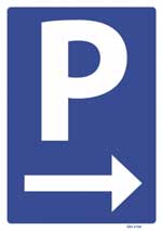 Parking Right sign
