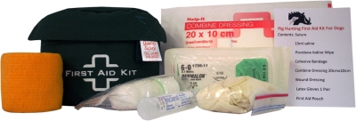 pig hunting kit for first aid for dogs