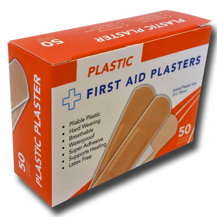 plastic plasters 50