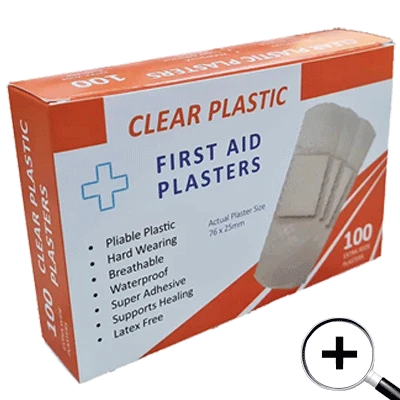 waterproof plastic plasters