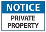 Notice Private Property