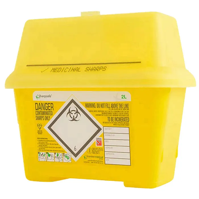 Sharps and Bio Hazard Waste container 2L