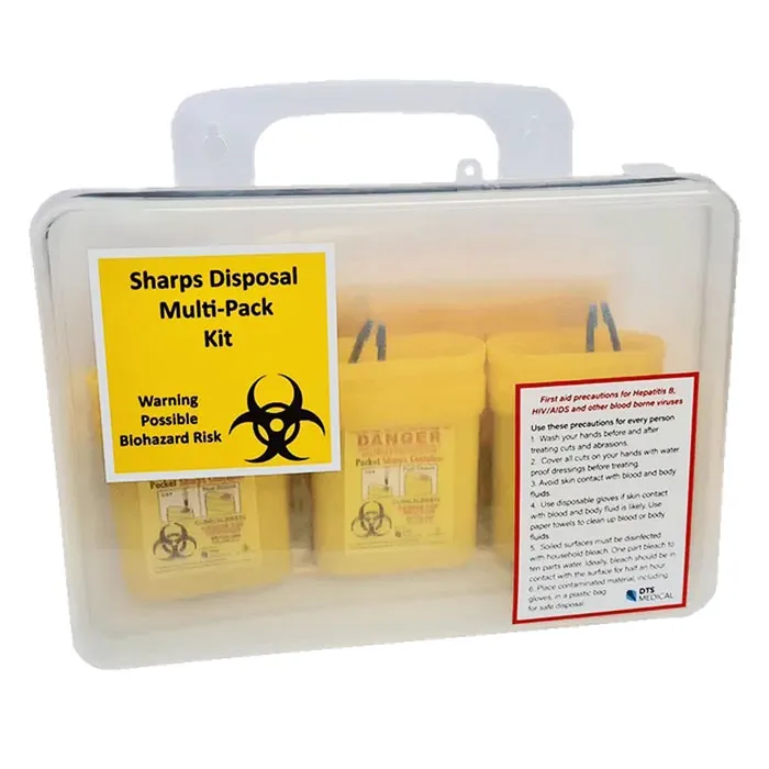Multi 200ml Personal Sharps Containment Kit