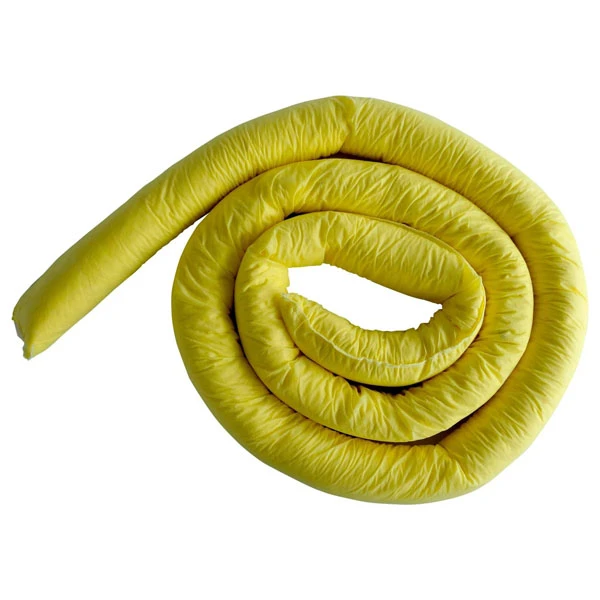 sorbent sock chemical absorbent