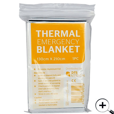 Silver Rescue Blanket Emergency Blanket