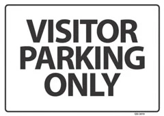 Visitor Parking Only